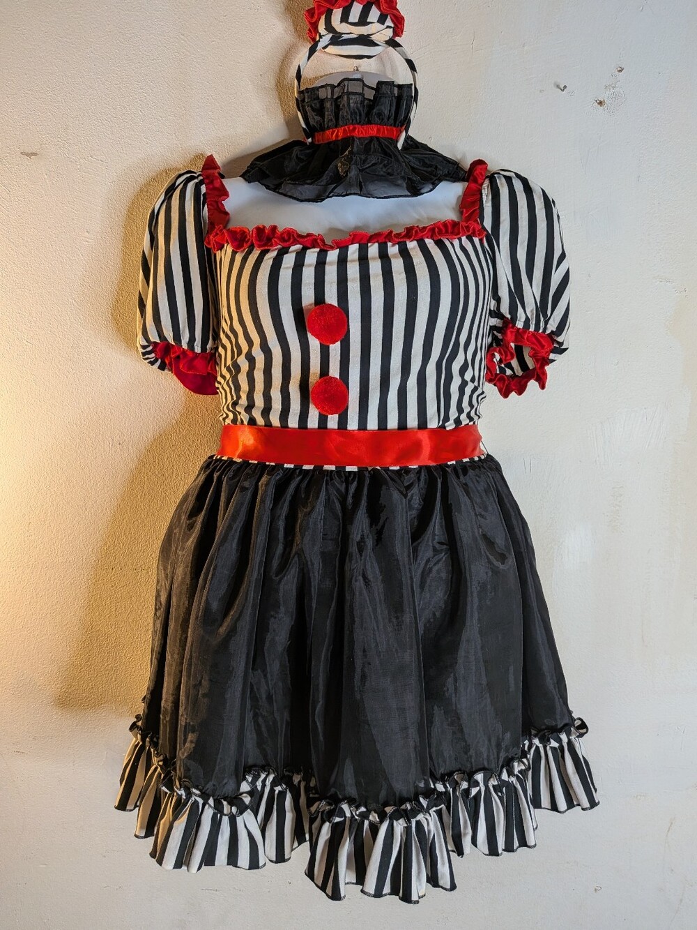 Dolls Kill Vintage Clown Costume Size 1X